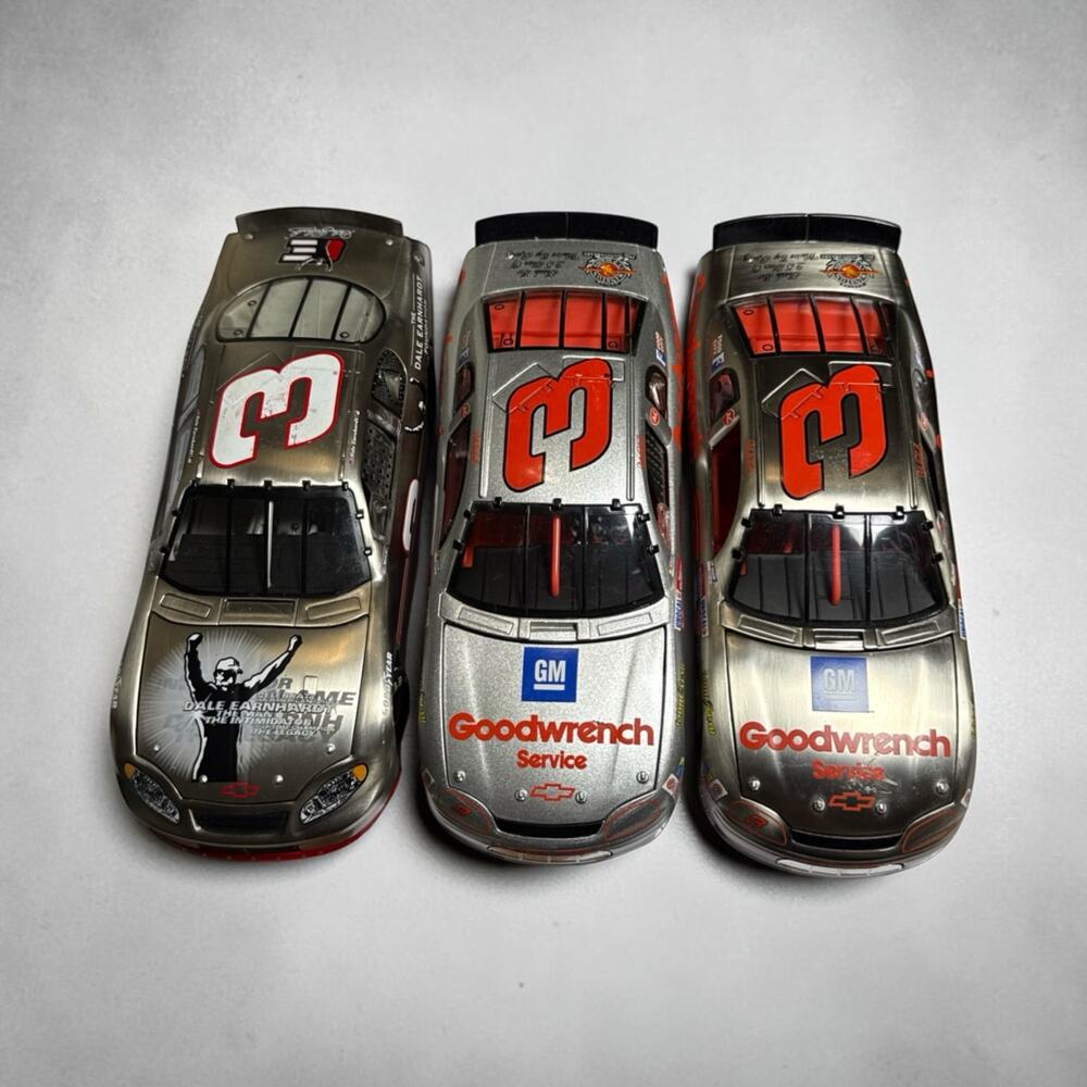Lot of 3 Brookfield Dale Earnhardt #3 GM Chevy Monte Carlo 1:24 Diecast Collect